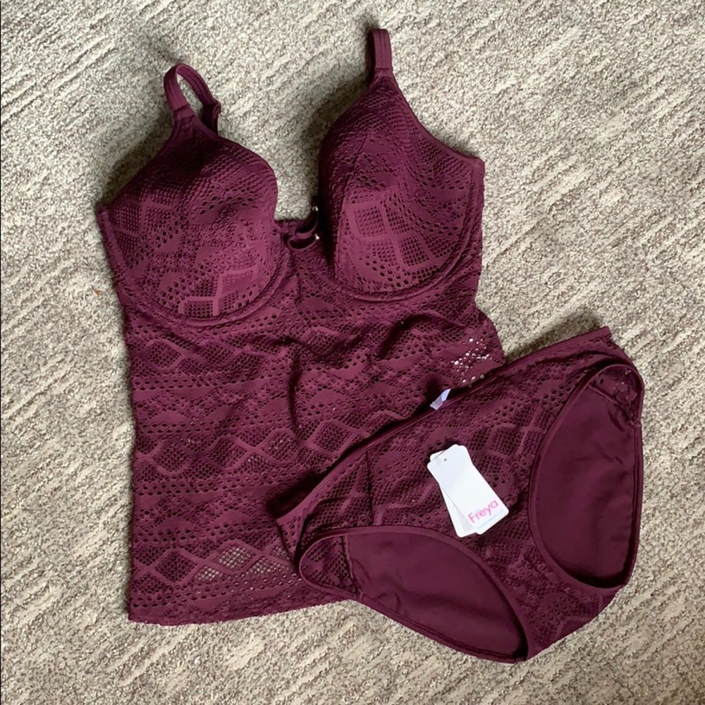 Freya Tankini Top and Bottom Set